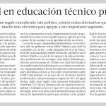 Carta al Director de Vertebral: “Reconversión laboral”