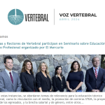 Presidente de Vertebral participa en inauguración de las actividades 2024 de la Fundación AEQUALIS