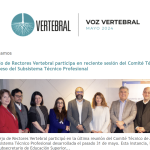 Consejo de Rectores Vertebral participa en reciente sesión del Comité Técnico de Acceso del Subsistema Técnico Profesional